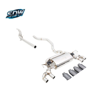 Système d'échappement haute performance premium avec commande électronique des soupapes pour mise à niveau Land Rover Range Rover Sport SVR L494 V8