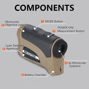 골프 용 고정밀 중국 4000Yd 디지털 망원경 레이저 거리 측정기 - Product Image 5