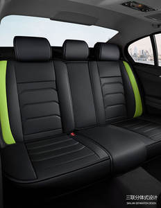 Housses de siège de voiture en Faux cuir, couvre-siège de véhicule automobile, housse de coussin pour voitures SUV camion de ramassage, ensemble universel pour automobile - Product Image 6