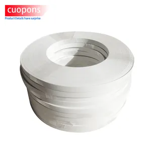 Factory High Quality Pvc Edge Banding White Wood Grain Strip Tape Mdf Trim Plywood For Home Furniture Edge