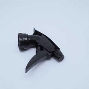 Pulverizador vacío de agua tipo prensa manual negro de 28mm para solución de limpieza tapa de botella de salón de jardinería - Product Image 4