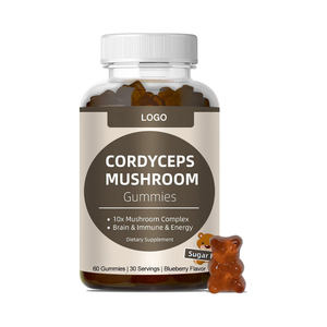 Gomitas Orgánicas <span class=keywords><strong>Ekon</strong></span> de Marca Privada OEM con Complejo de Melena de León, Cordyceps y Reishi en Forma de Oso para Adultos, 2 Gomitas Diarias, 60 Unidades, Inmunidad - Product Image 6