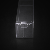 Emballage d'affichage en PVC imprimé transparent pour boîtes pliantes en acétate, solution d'emballage transparente en vinyle PVC PET RPET