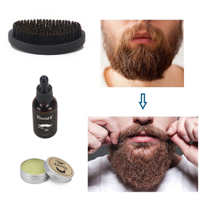 Гладкие фирменные коробки для масла для бороды, мужской набор для роста бороды - Product Image 3