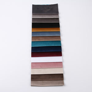 Tapicería de poliéster 100%, tela de sofá de terciopelo holandés de felpa sólida, tela de terciopelo holandés para sofá - Product Image 3