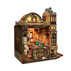 Nuevo Modelo de Cabaña de Madera Creativa para Oficina Fulae, Juguete 3D para Armar a Mano, Empaquetado en Caja, Regalo Perfecto - Product Image 4