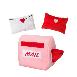 Produsen Grosir Valentines Pink Red Chew Dog Set Mainan Tali Mewah - Product Image 6