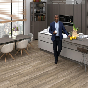 Baldosas de Porcelana con Aspecto de Madera Marrón Rústico, 200x1200mm, Acabado de Madera Natural, 20x120cm - Product Image 5