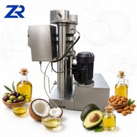 Hydraulische oliepers voor mango, cacaobonen, olijven; koude pers olie-extractor; extruder machine