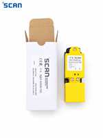 SCAN Q40 Sensor Proximitas Induktif Persegi Panjang 20mm Tanpa Pelindung AC NO NC Dapat Diubah 20-250V