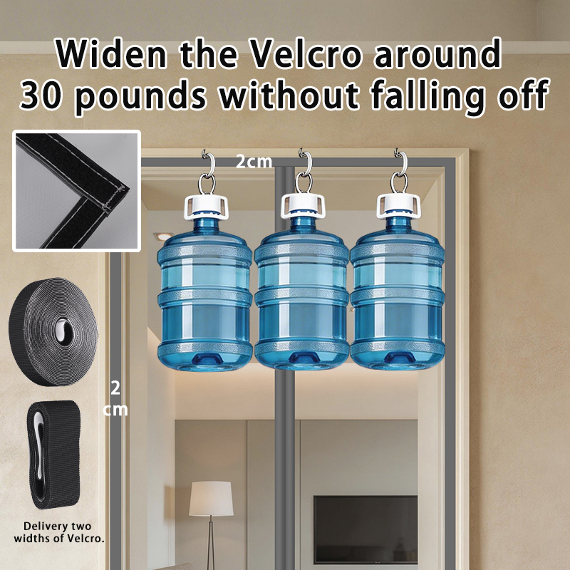 Summer Indoor Magnetic Door Curtain, Self-closing Anti Mosquito Fly Mesh Curtain · image 5