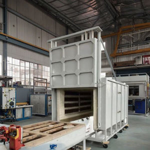 1200℃ Elektrischer Herdwagenofen Shuttle-Ofen Wagenbodenofen zum Glühen - Product Image 2