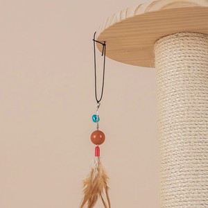 Dikey <span class=keywords><strong>Sisal</strong></span> Kedi Tırnaklama Direği Dayanıklı Tüy Dökmeyen Masif Ahşap Yer Tasarruflu Kedi Ağacı Halatlı Kedi Direği Kedi Oyuncağı Ev Evcil Hayvanları İçin - Product Image 3