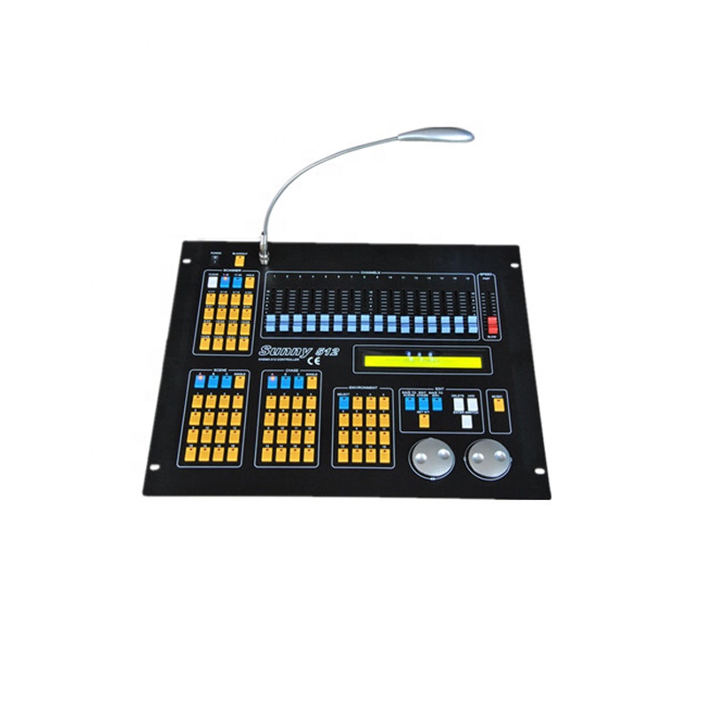 Mixeur de lumière DMX 512, équipement professionnel d'éclairage pour scène