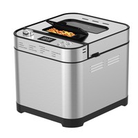 Máquina para hacer pan eléctrica automática de 2.5LB con ventana de visualización 25 programas para máquina de pan casera