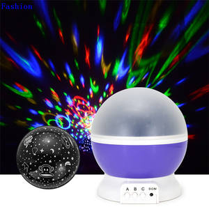 Stella Planetarium lampada di proiezione della luce della stella del led luci di <span class=keywords><strong>notte</strong></span> del proiettore stella luna <span class=keywords><strong>cielo</strong></span> rotante - Product Image 5