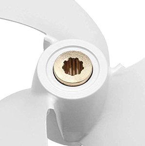 Nuevo Hélice de Aleación de Aluminio QIYI 6L5-45943-00-00 7 1/4X6-BS de 3 Aspas Blanco para Motor Fuera de Borda Yamaha de 2.5HP-5HP - Product Image 4