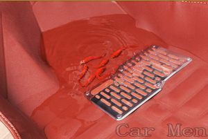 อุปกรณ์ตกแต่งภายในรถยนต์ขายส่ง5D กันน้ำทำความสะอาดง่ายไม่มีกลิ่นเสื่อปูพื้นรถกดร้อน EVA พรมสำหรับรุ่นพิเศษ - Product Image 5