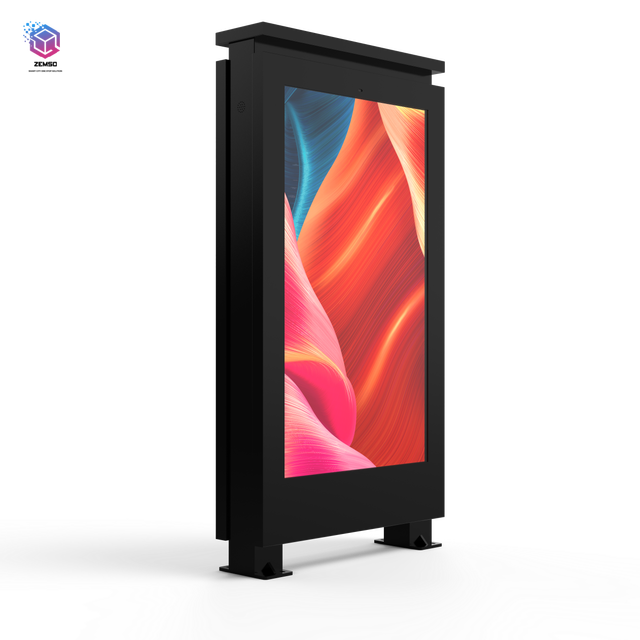 Professional Grade Advertising Equipment Outdoor Digital Signage 3000nits Sunlight Readable Double Sided LCD Kiosk
