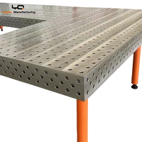 Vente d'usine Nouvelle table de soudage 3D en fonte et dispositif de fixation Acier de haute qualité D16 D28 Plateforme de soudage Table de soudage