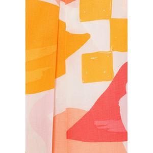 Vestido Mini Casual de Verano para Mujer, Tejido, con Estampado Floral de Atardecer, Talla Personalizada, Alta Calidad de Fábrica OEM - Product Image 6