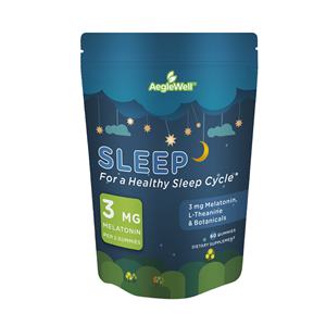 AegleWell Sleep Gummy, <span class=keywords><strong>3</strong></span> <span class=keywords><strong>mg</strong></span> de <span class=keywords><strong>mélatonine</strong></span>, L-théanine, fabrication directe en usine, gommes à la <span class=keywords><strong>mélatonine</strong></span>, vitamines pour adultes pour améliorer le sommeil - Product Image 6