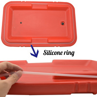 Isolation extérieure portative et boîte plus fraîche en plastique de baril de la protection 23L 30L