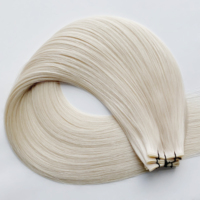 Extensions de luxe à l'aspect naturel, faciles à couper et à personnaliser, polyvalence sans effort, micro-trame Genius