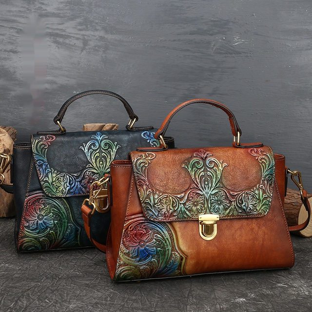 High-Quality Classic Luxury Handbags for Women Suitable for Various Occasions Crossbody Bags Vintage Embossed Shoulder Bag