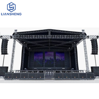 Escenario portátil de aluminio ajustable para exteriores de bajo costo, escenario portátil de aluminio para conciertos, espectáculos, eventos, tablero de escenario de aluminio