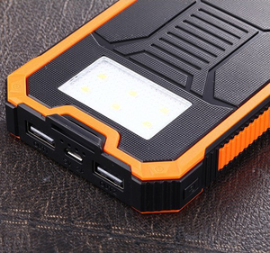 Banque d'alimentation étanche <span class=keywords><strong>pas</strong></span> chère 20000mAh avec cordon, <span class=keywords><strong>chargeur</strong></span> <span class=keywords><strong>solaire</strong></span> SOS extérieur avec lampe de camping puissante - Product Image 5