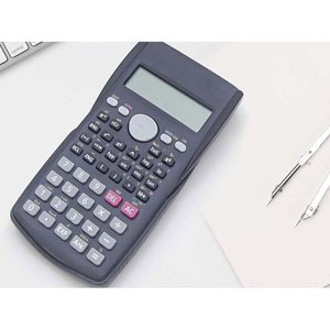 Calcolatrice scientifica a 12 cifre per gli uffici degli studenti Business 158x84x16mm batteria solare in plastica alimentata per uso scolastico