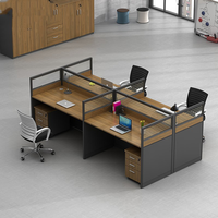 Meubles de bureau modulaires et évolutifs, cloisons, postes de travail de direction, bureaux d'ordinateur avec chaise et tiroir