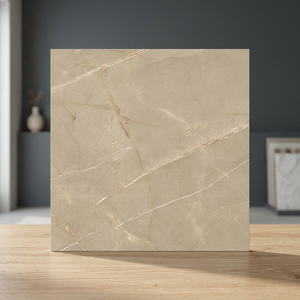 Azulejos de Porcelana Pulida Nano Alaska Light de 600x600 mm, Efecto Piedra Brillante, para Pisos Interiores Modernos - Product Image 3
