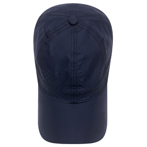 Navy Blue Breathable Mesh Baseball Cap Lightweight Sun Protection Outdoor Sports Hat Unisex Quick Drying Perforated Design - Product Image 4