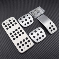 Repose-pieds de frein modifié pour voiture à pédales deux places adulte AT/MT, avec plaque de protection pour PEUGEOT 207 301 307 208 2008 308