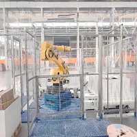 Barrière de sécurité haute résistance pour machines et robots, clôture de protection périmétrique, clôture pour robots