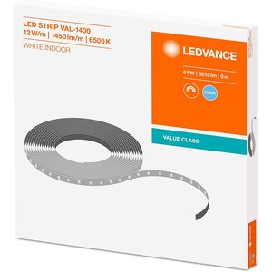 Bande LED flexible LEDVANCE 5M 6500K Blanc froid 1400Lm Design moderne Installation facile Corps en plastique - Product Image 2