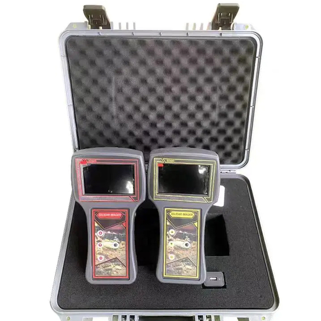 Underground Metal Detector 3D Remote Visual Laser Ground Penetrating Radar Imager Outdoor High Precision