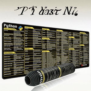 Chứng Khoán Tiếng Anh Phím Tắt Python Phần Mềm Phát Triển Đầu Bằng Chứng Chống Trượt Truyền Nhiệt In Ấn Hình Bầu Dục Cao Su Chuột Pad - Product Image 3