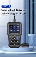 Herramienta de Diagnóstico y Escaneo de Motor OBD2 YM519 de 12V con 1 Año de Garantía para Autos con Lector de Códigos, Compatible con 13 Idiomas