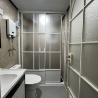 Maison conteneur de luxe extensible 20 pieds, maisons préfabriquées modulaires 12/3 chambres avec terrasse, facile à installer