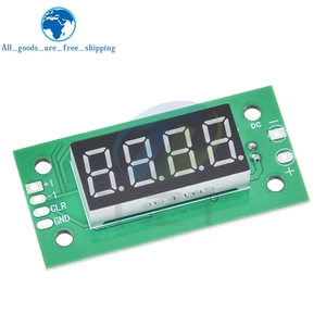 DC <span class=keywords><strong>4</strong></span>-25V電子デジタルカウンターモジュールLED低レベルスイッチングカウンターモジュールパワーカットメモリ機能ボード付き - Product Image 4