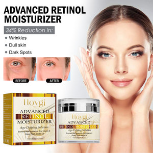 Retinol Reductor de Arrugas Antienvejecimiento Reduce las Manchas de la Edad Extracto de Té Verde Hidratante Iluminador Crema Facial para la Piel - Product Image 4
