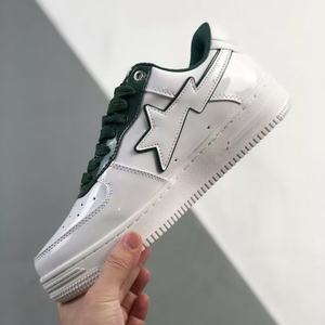 Zapatos de Diseñador de Lujo de Alta Calidad, Zapatillas Deportivas Bapeed para Hombre, Zapatos Casuales de Cuero Clásico para Caminar, Zapatos de Baloncesto Transpirables para Exteriores - Product Image 3