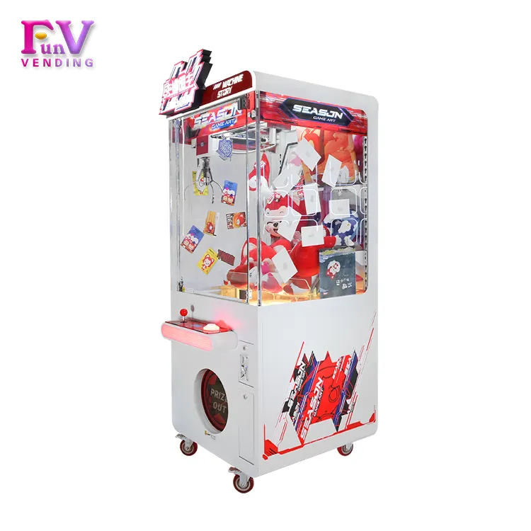 Factory Wholesale Coin Operated Arcade Game machine game art claw machine 1 player II for family entertainment