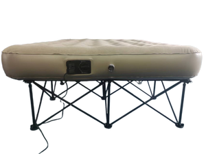 <strong>Air</strong> Bed Self-Inflating <strong>Air</strong> <strong>Mattress</strong> <strong>With</strong> Built-in Pump, Bed <strong>Frame</strong> &amp; <strong>Rolling</strong> <strong>Case</strong> for Guest, Travel, Vacation - Product Image 4