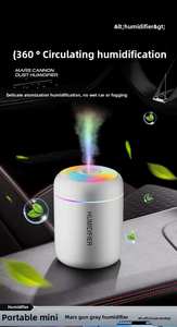 <span class=keywords><strong>Humidificador</strong></span> de Aire Portátil de 180 ml con Luz Nocturna USB, Silencioso, en Forma de Taza, Mini <span class=keywords><strong>Humidificador</strong></span> <span class=keywords><strong>para</strong></span> Hogar, Oficina, Auto y Exteriores - Product Image 5