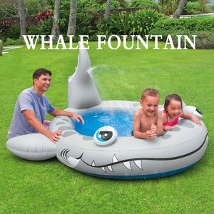 Cá voi bơm hơi phun bơi bơm hơi hồ bơi - Product Image 2