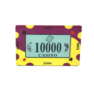 שבב פוקר קרמי ריק לקזינו, טקסס הולדם, בלאק ג'ק, 80*50 מ\\\"מ, 34.2 גרם, עובי 3.<span class=keywords><strong>6</strong></span> מ\\\"מ, סיטונאי, מותאם אישית, בצורת מלבן - Product Image 5